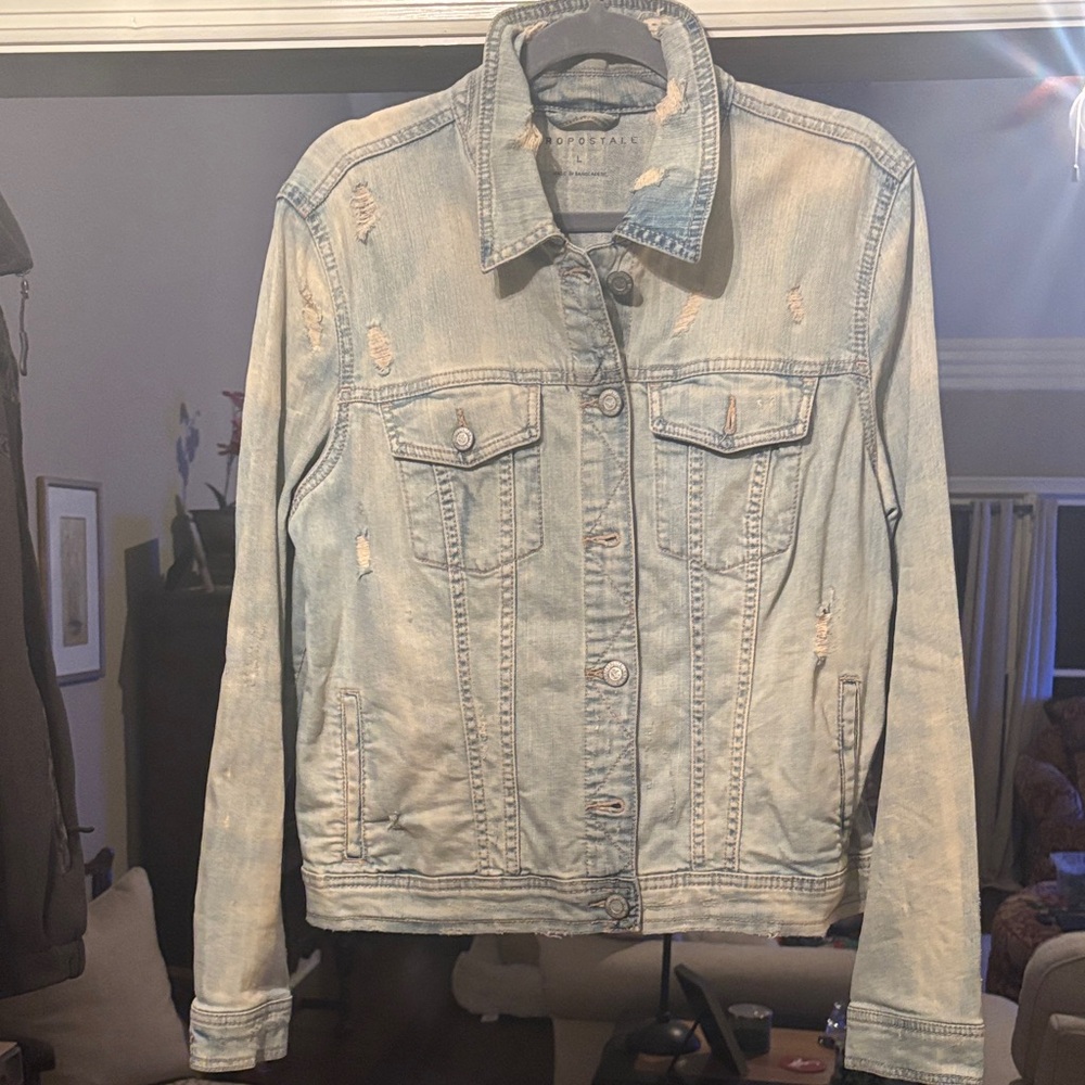 Aeropostale Light Blue Denim Jacket